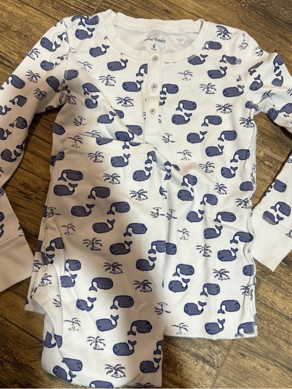Roller Rabbit Kids Moby Pajama Set